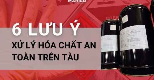 lưu ý khi sử dụng hóa chất hàng hải