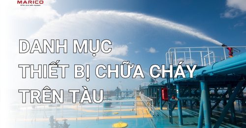 Danh mục thiết bị chữa cháy trên tàu