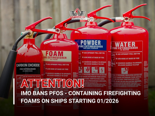 Ban on PFOS in fire fighting media