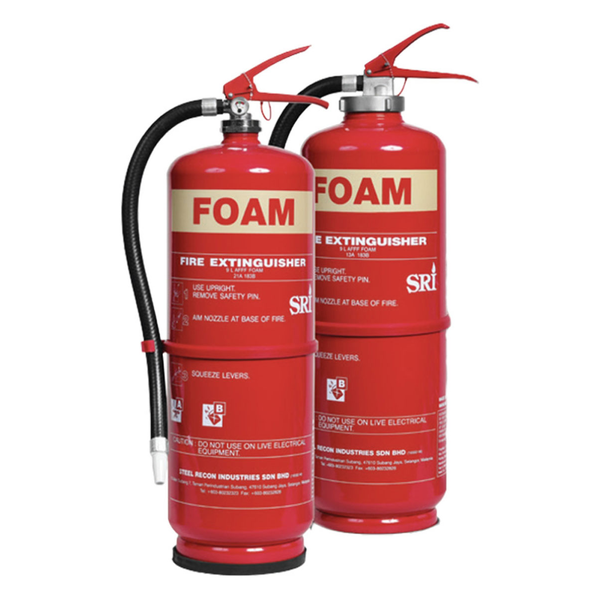 Bình chữa cháy bằng Foam AFFF SRI Malaysia