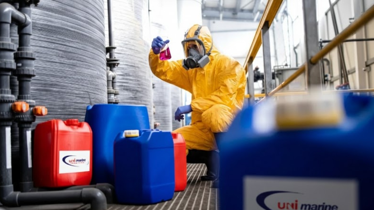 Environmentally friendly marine chemicals according to the MARPOL Convention